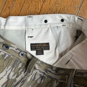 Filson Rugged Twill, camo, 36x34, like new